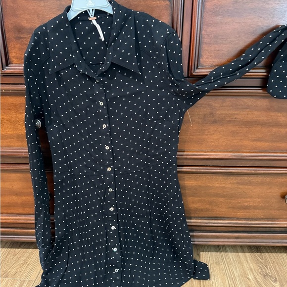 Free people polka dot dress - Picture 2 of 3